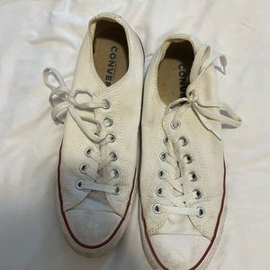 White converse, don’t wear much anymore- only worn a few times